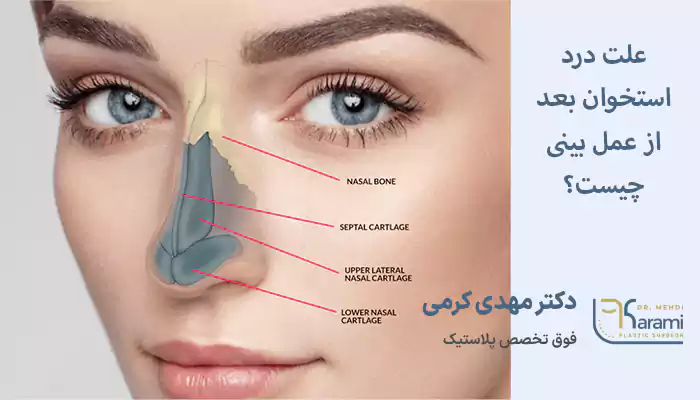 علت درد استخوان بعد از عمل بینی چیست؟