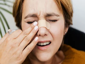 ضربه به بینی بعد از عمل